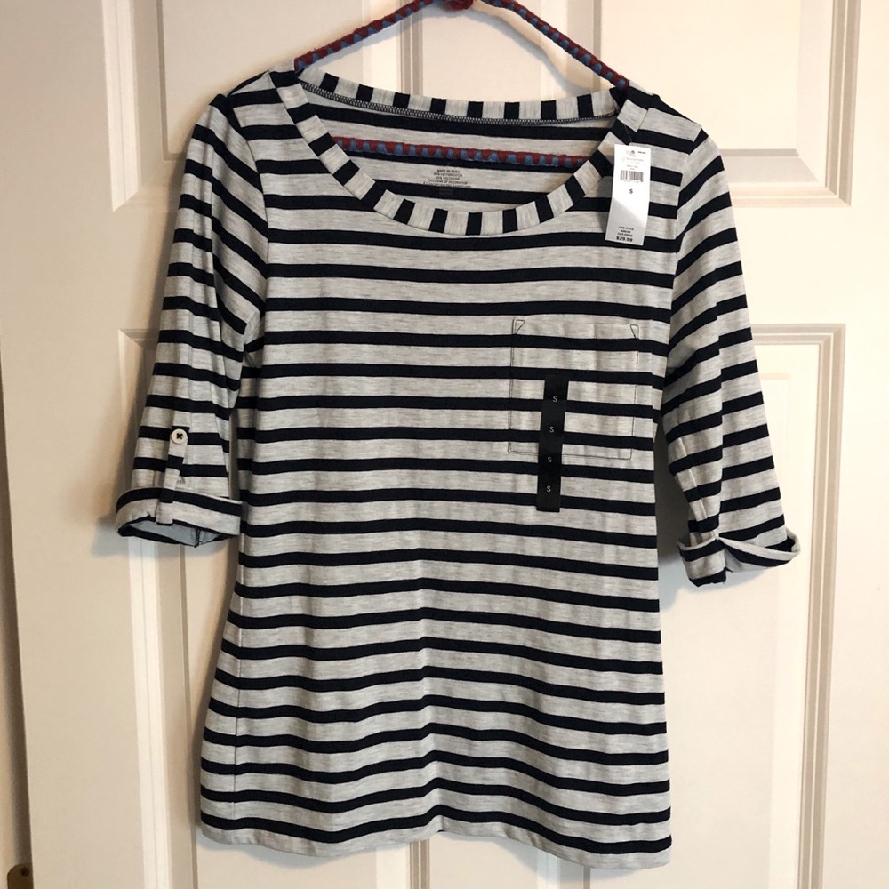 Banana Republic 3/4 sleeve t-shirt, NWT